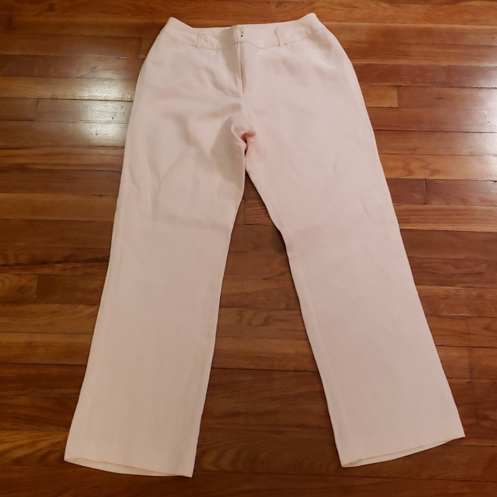 Pink Silk Pants Size 6P
